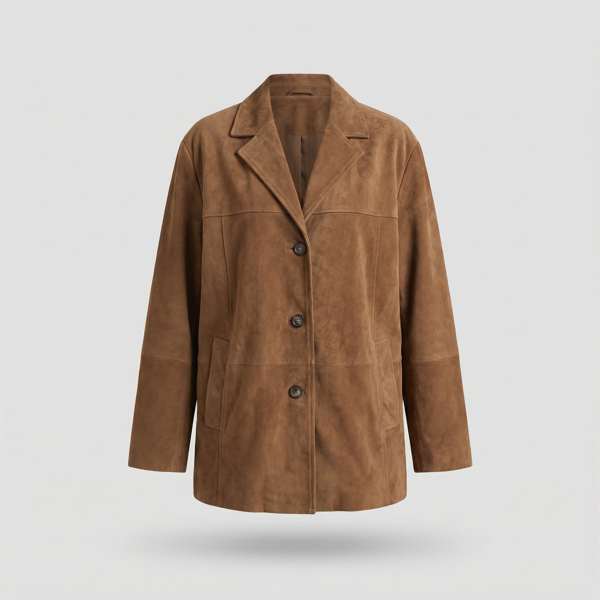 Hannah | Klassische Braune Jacke